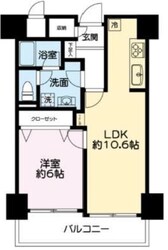 朝日広尾マンションの物件間取画像